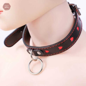Collier ajustable avec design cœur