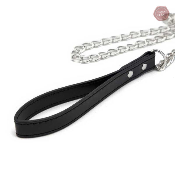 Collier de jeu avec laisse pour couples aventureux