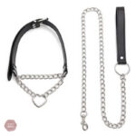 Laisse en chaîne pour pratiques BDSM