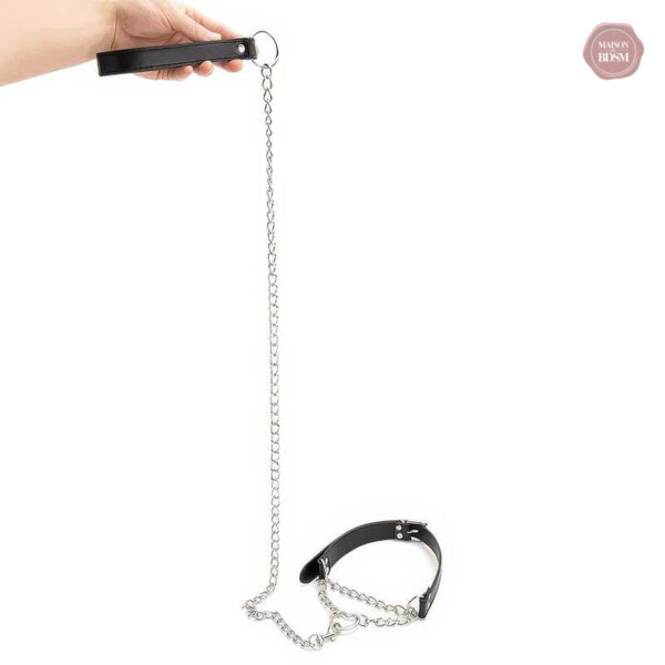 Collier en métal pour jeux de soumission