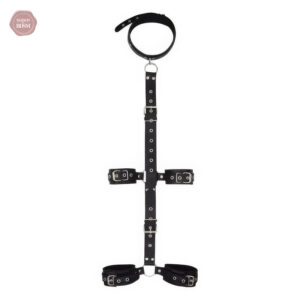 Collier Menottes BDSM pour poignets et chevilles