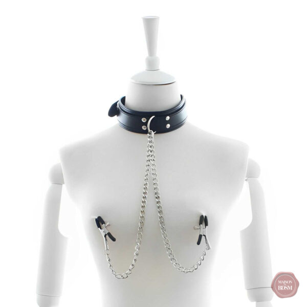 Collier design pour une expérience de bondage douce