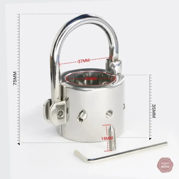 Collier sécurisé pour pratique de CBT