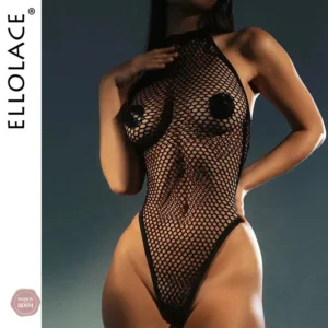 Combinaison érotique en filet transparent pour un look sexy