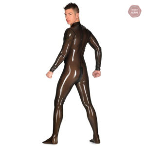 Style unique de combinaison latex avec chaussettes