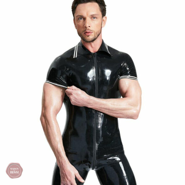 Style unique avec cette combinaison homme en latex