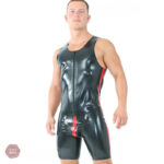 Combinaison latex pour homme soumis