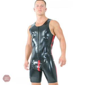 Combinaison latex pour homme soumis