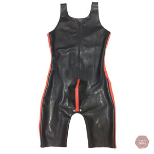 Combinaison sexy en latex, design masculin