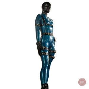 Combinaison latex intégrale pour un look audacieux et sexy