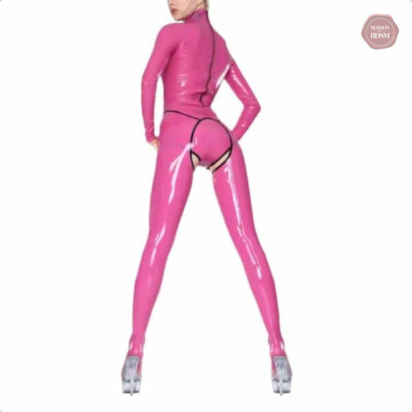 Vêtement en latex avec design sans entrejambe