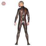 Combinaison sexy en latex pour homme, look unique