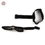 Accessoires BDSM : menottes et collier en cuir doux