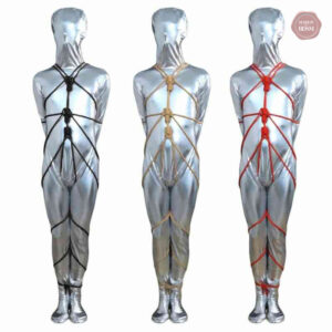 Corde de bondage nouée pour jeux BDSM