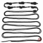 Corde nouée pour attache sécurisée en BDSM