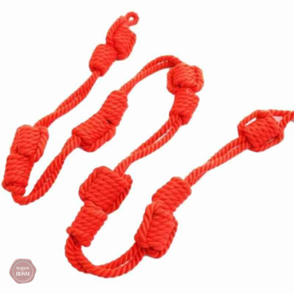 Menottes en corde, parfaites pour le plaisir partagé