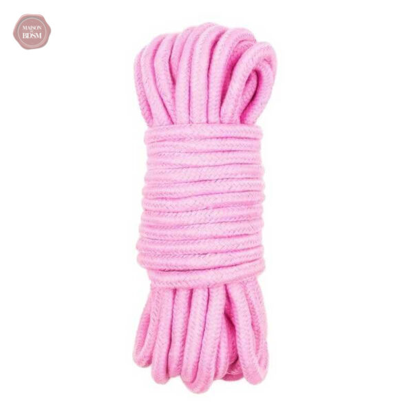 Corde rose souple pour expériences BDSM variées