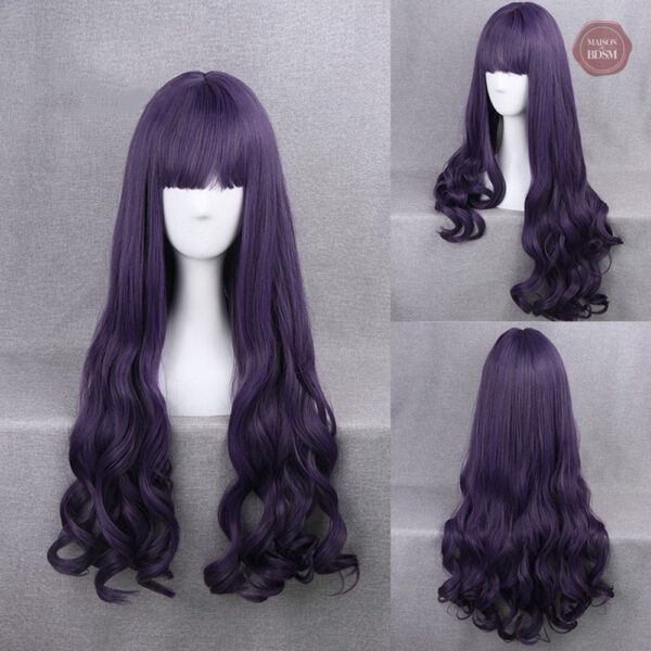 Accessoire cosplay violet pour personnages de fantasy