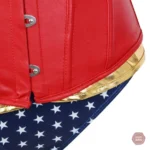 Costume sexy grande taille avec corset pour cosplay féminin