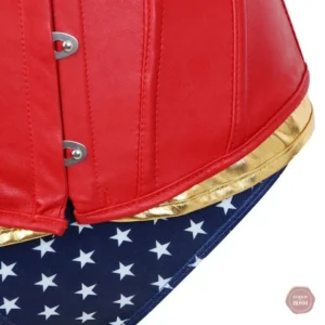 Costume sexy grande taille avec corset pour cosplay féminin