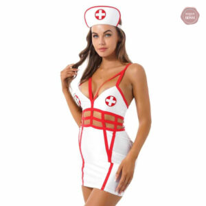 Déguisement infirmière sexy avec robe ajustée