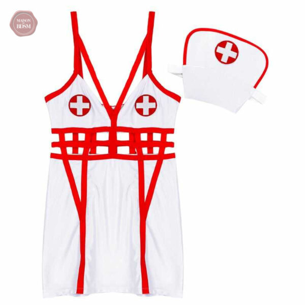 Tenue d'infirmière séduisante pour événements cosplay