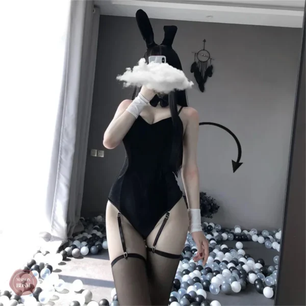 Costume élégant de lapin pour Halloween