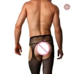 Porte jarretelle et bas sissy, design séduisant et original