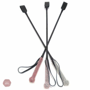 Cravache BDSM Cristal élégante et raffinée