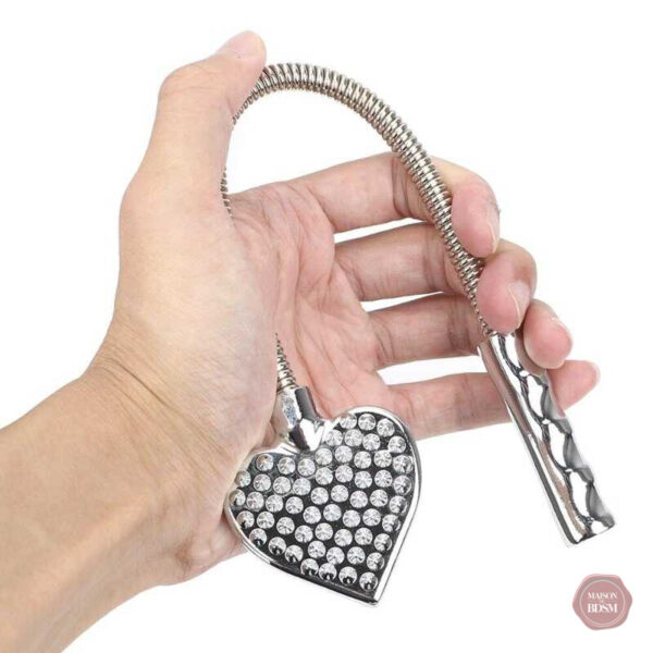 Paddle BDSM en métal, outil pour des sessions intenses