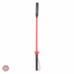 Cravache BDSM rouge, accessoire de jeu érotique