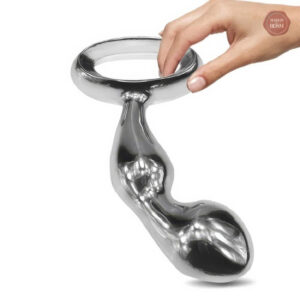 Accessoire intime en acier inox pour plaisir anal