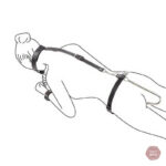 Accessoire de plaisir intime avec collier