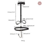 Accessoire de bondage avec crochet anal