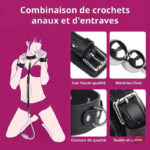 Crochet design ergonomique pour stimulation anale
