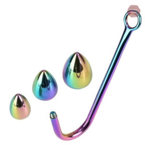 Accessoire anal coloré pour exploration et plaisir