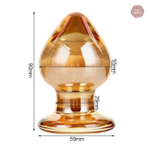 Accessoire intime en cristal pour plaisir anal