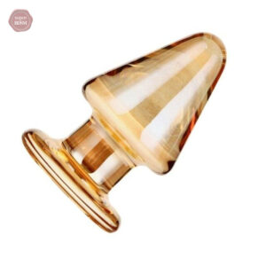 Design en cristal pour stimulation anale sécurisée