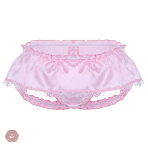 Culotte Sissy élégante avec finition en dentelle