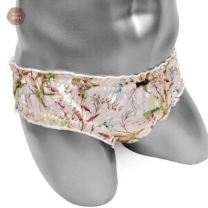 Culotte satinée à volants pour un style élégant