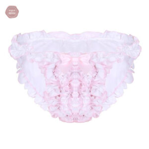 Culotte à volants, style travesti en satin doux