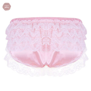 Culotte brillante pour hommes en tissu scintillant