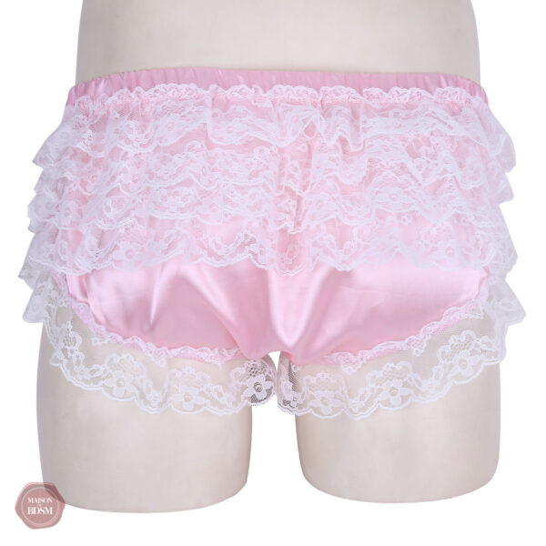 Culotte homme brillante, idéale pour un look audacieux