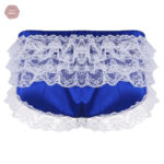 Vêtement sexy pour hommes, culotte brillante et stylée