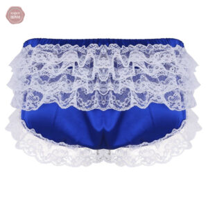 Vêtement sexy pour hommes, culotte brillante et stylée