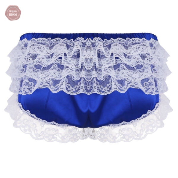 Vêtement sexy pour hommes, culotte brillante et stylée