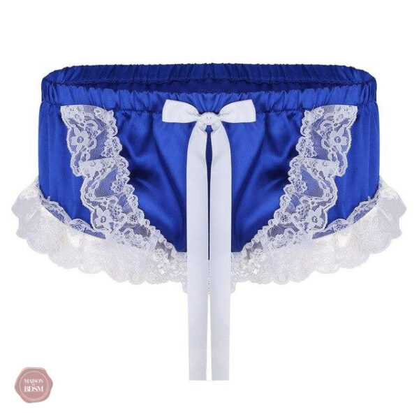 Style unique avec cette culotte brillante pour hommes