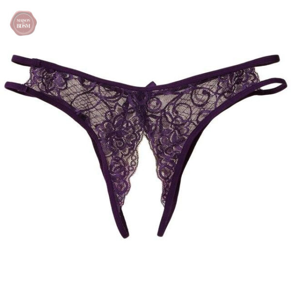 Vêtements érotiques avec entrejambe dénudé