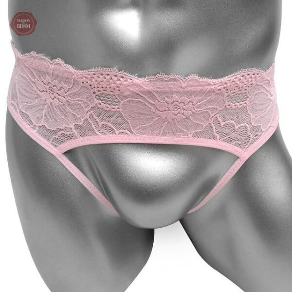 Vêtements travestis : culotte en dentelle élégante et sexy