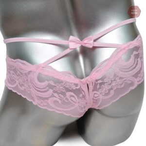 Culotte ouverte en dentelle pour un look audacieux